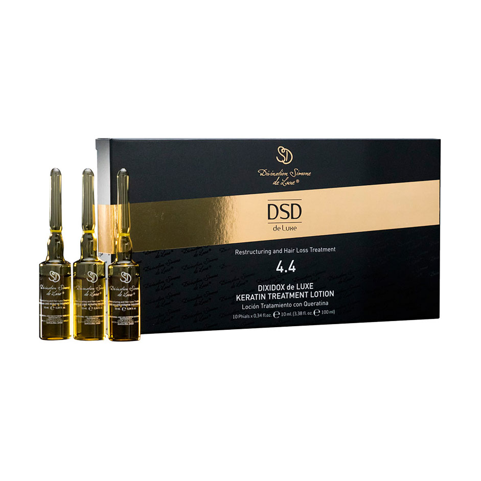 Відновлювальний лосьйон для волосся DSD de Luxe 4.4 Keratin Treatment Lotion з кератином, 10*10 мл